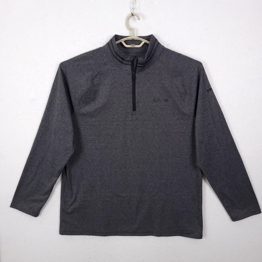 G/FORE Quarter Zip Pullover Mens XXL Gray Isleworth Performance Golf Sweater